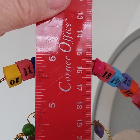 Bobble Snowman Countdown to Christmas  Decoration - Picture 5 of 7